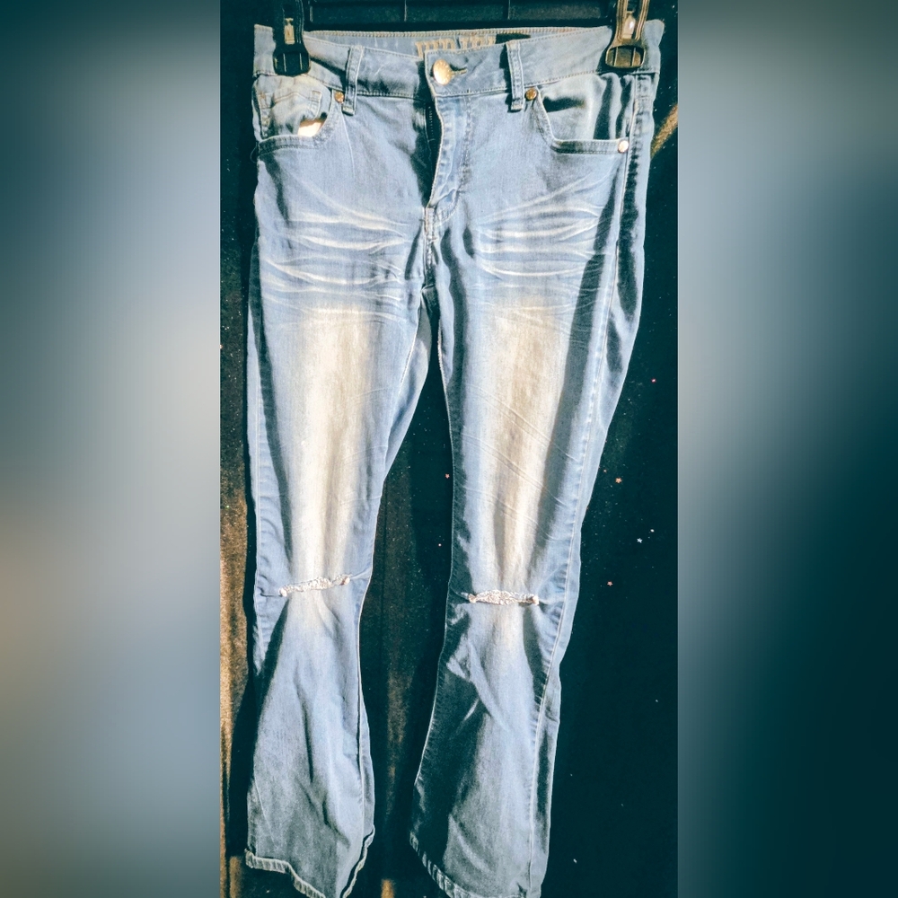 VIP Light Blue Flare Jeans
